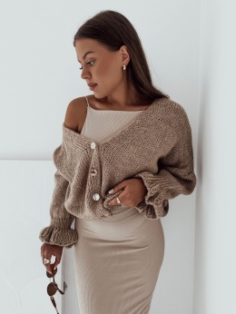 Sweter I Kardigan zapinany Viola I Carmel